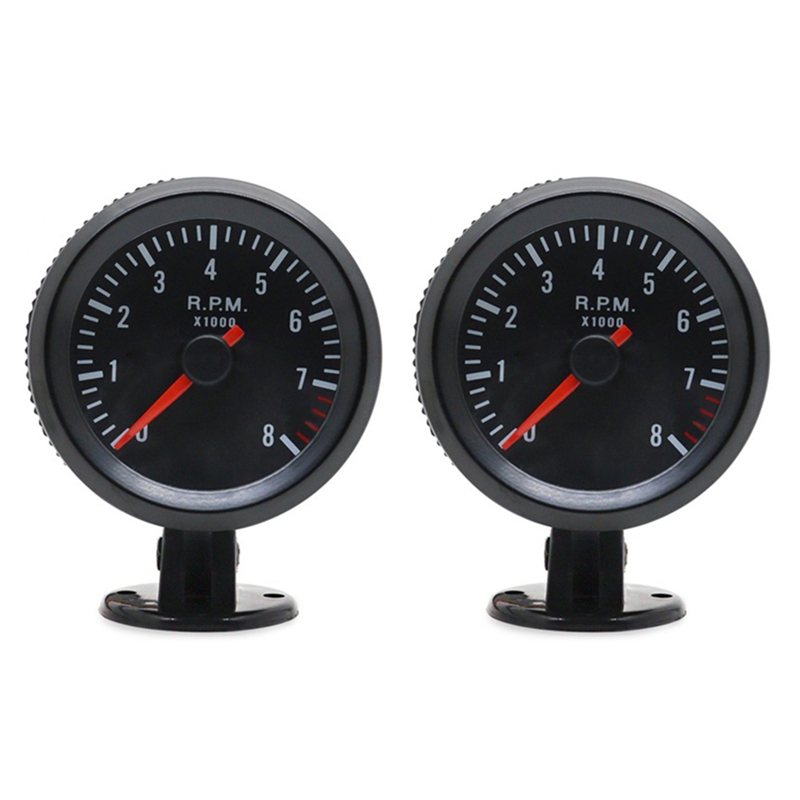 Analog Meter Gauge - 2 Pcs 2 Inch 52mm Car