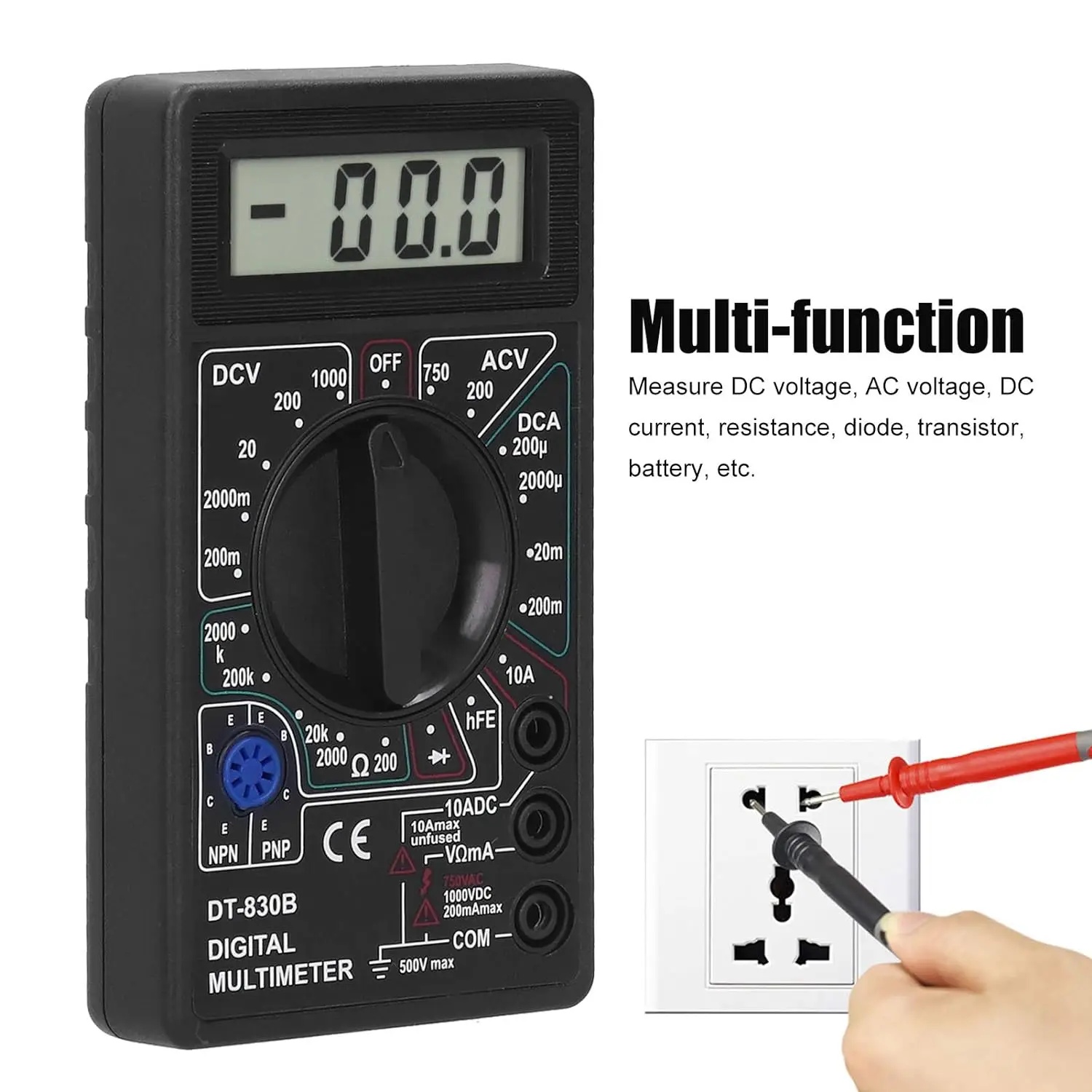 Digital Multimeter Multifuncti - огляд і ціна Analog Meter Gauge