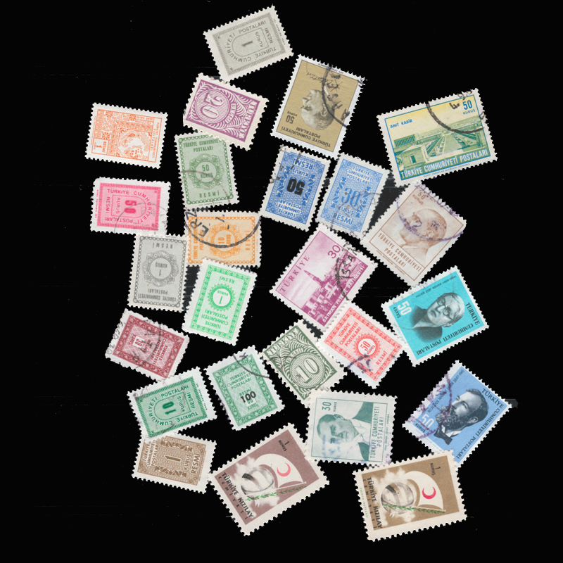 20 PCS/lot Old Turkey New and  - огляд і ціна Collectible Vintage Postage Stamps