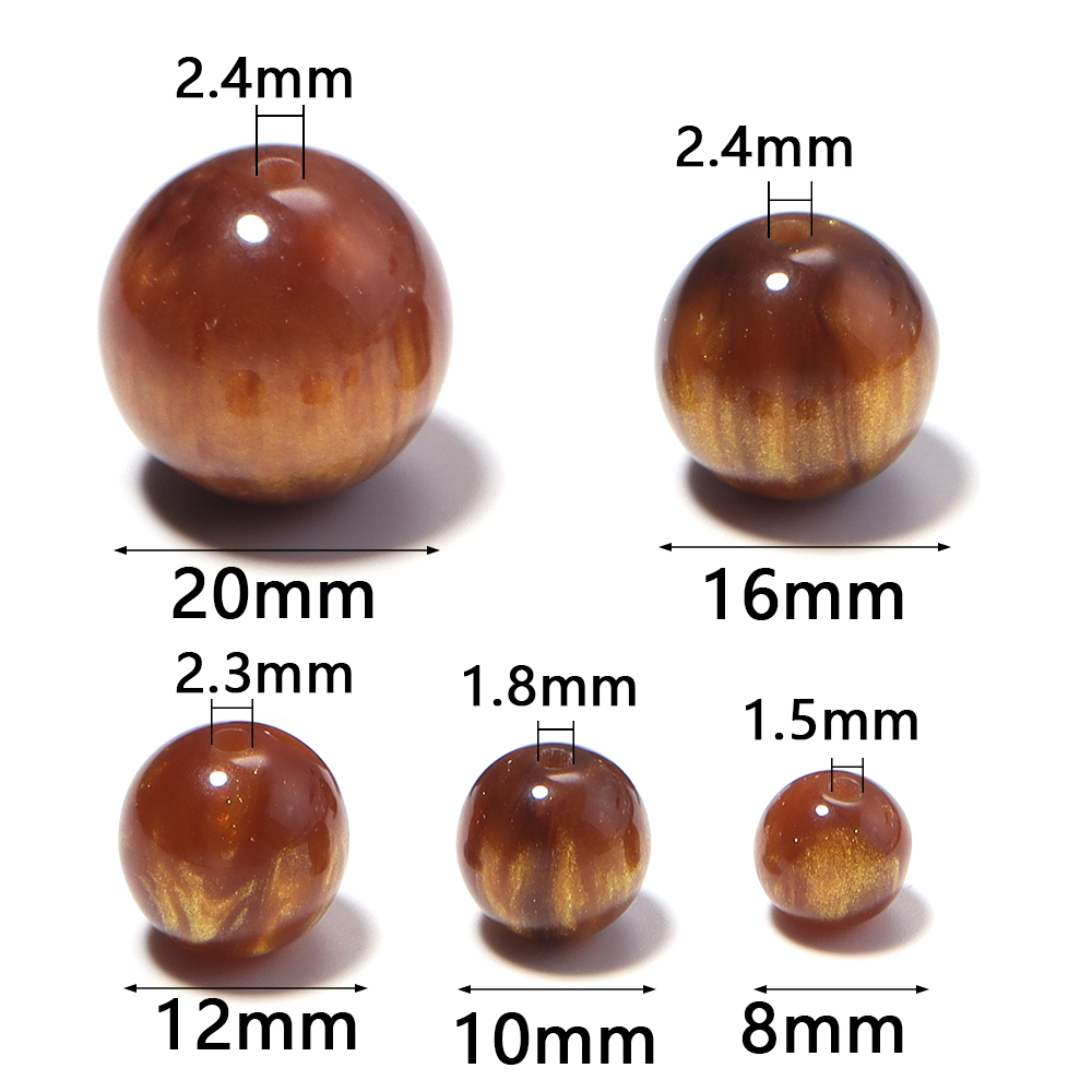5-30pcs/lot 8-20mm Gilding Res - огляд і ціна Vintage Jewelry Collection