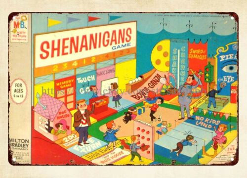 Shenanigans Board Game 1964 me - огляд і ціна Vintage And Collectible Stores