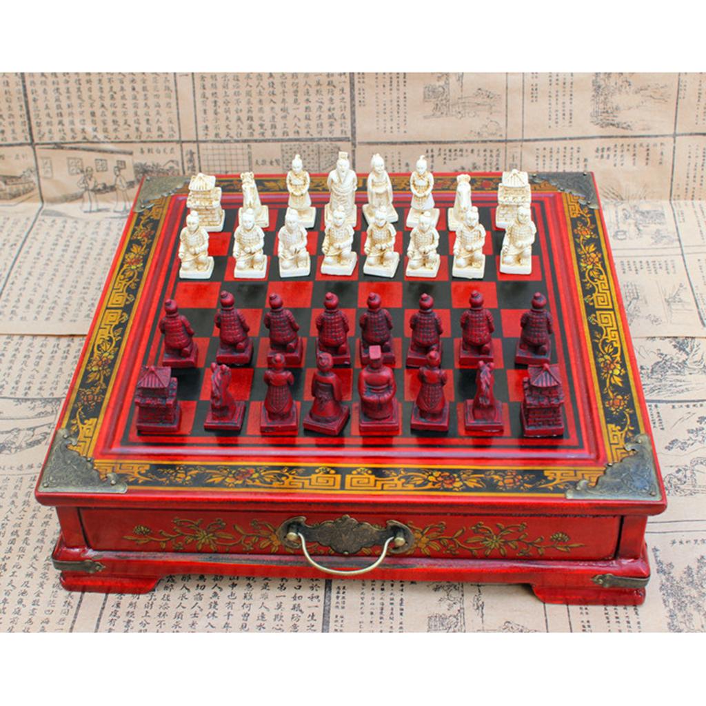 Vintage Chinese Terracotta Che - огляд і ціна Vintage Collectible Board Games