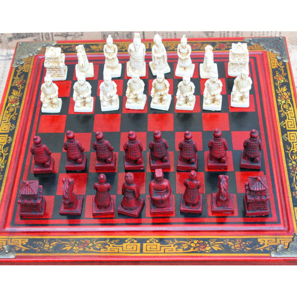 Vintage Chinese Terracotta Che - огляд і ціна Vintage Collectible Board Games