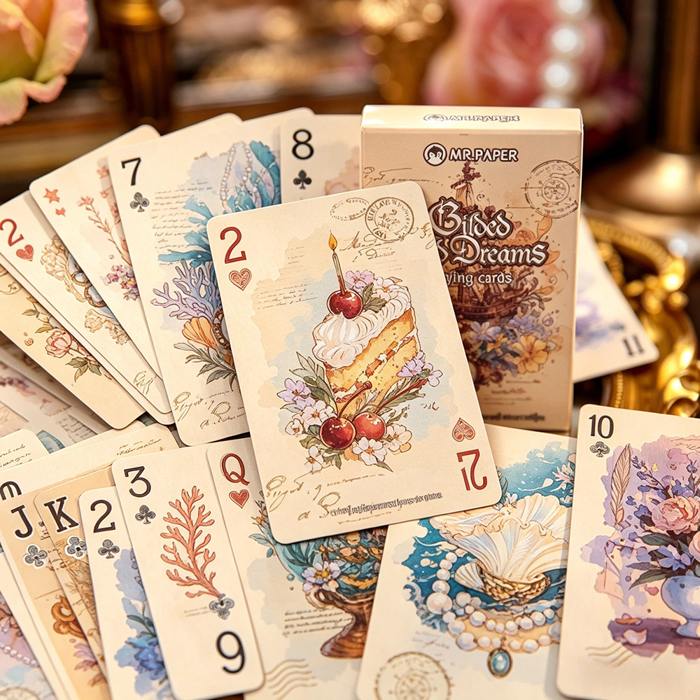 55pcs Vintage Aesthetic Playin - огляд і ціна Vintage Collectible Board Games
