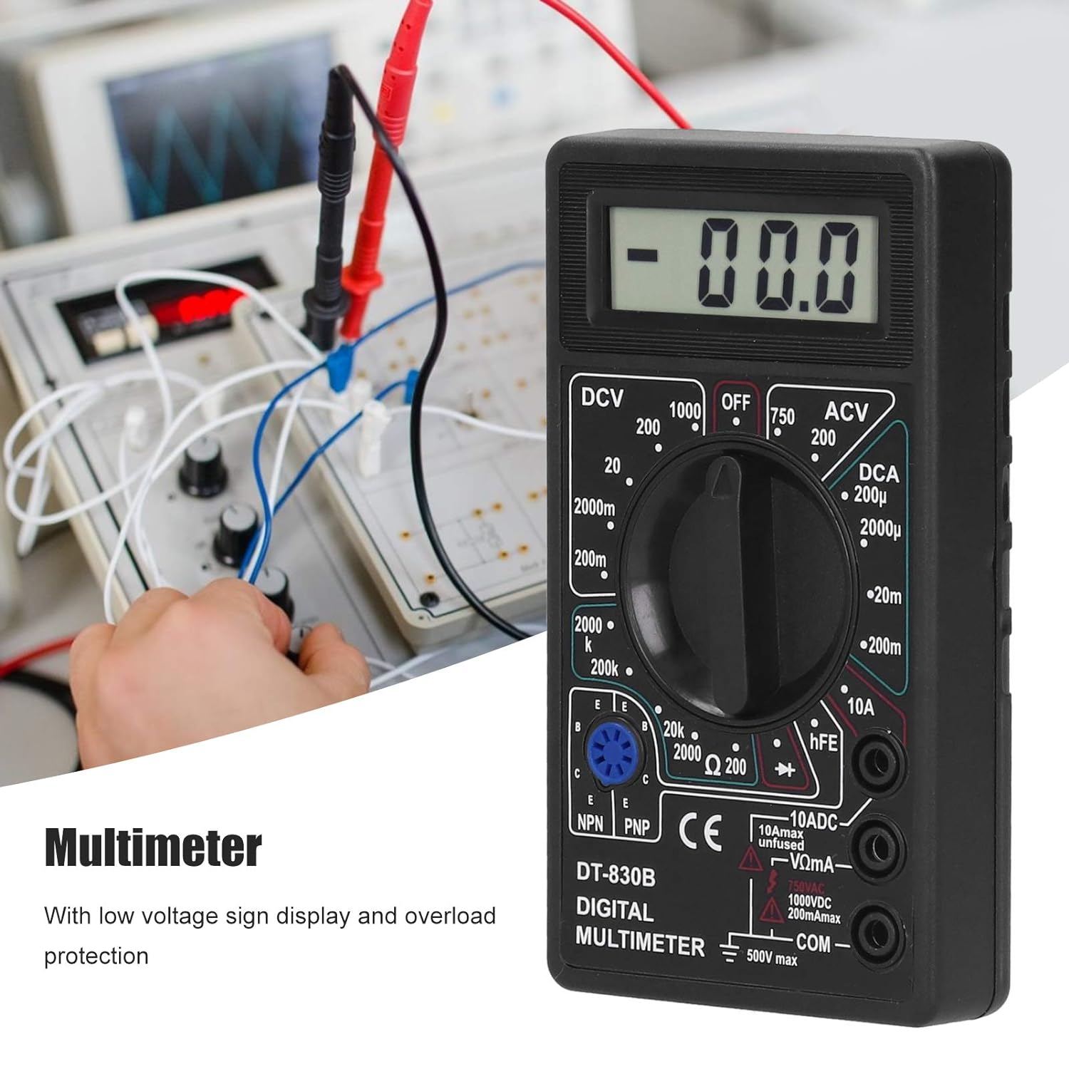 Digital Multimeter Tester, DT8 - огляд і ціна Analog Meter Gauge