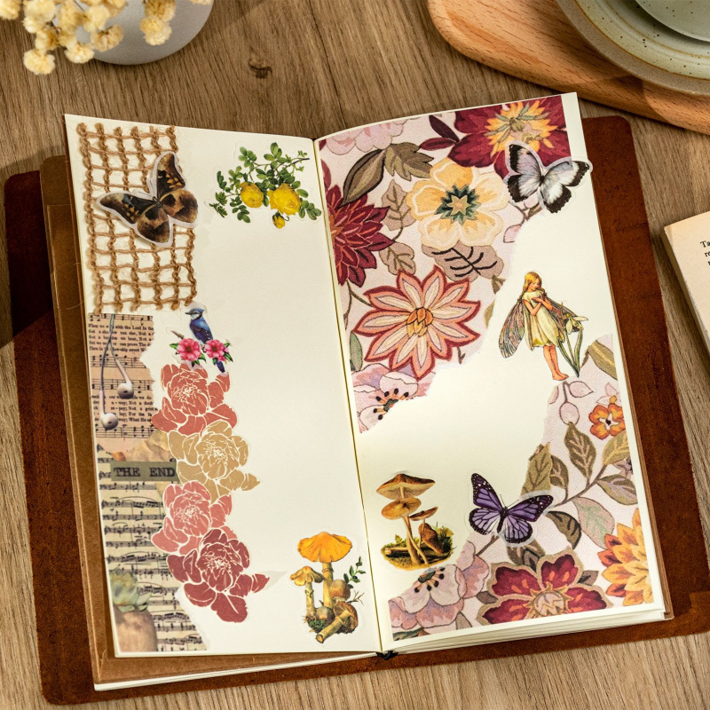 100-Sheet Retro Floral Ditsy P - огляд і ціна Vintage Collectible Magazines