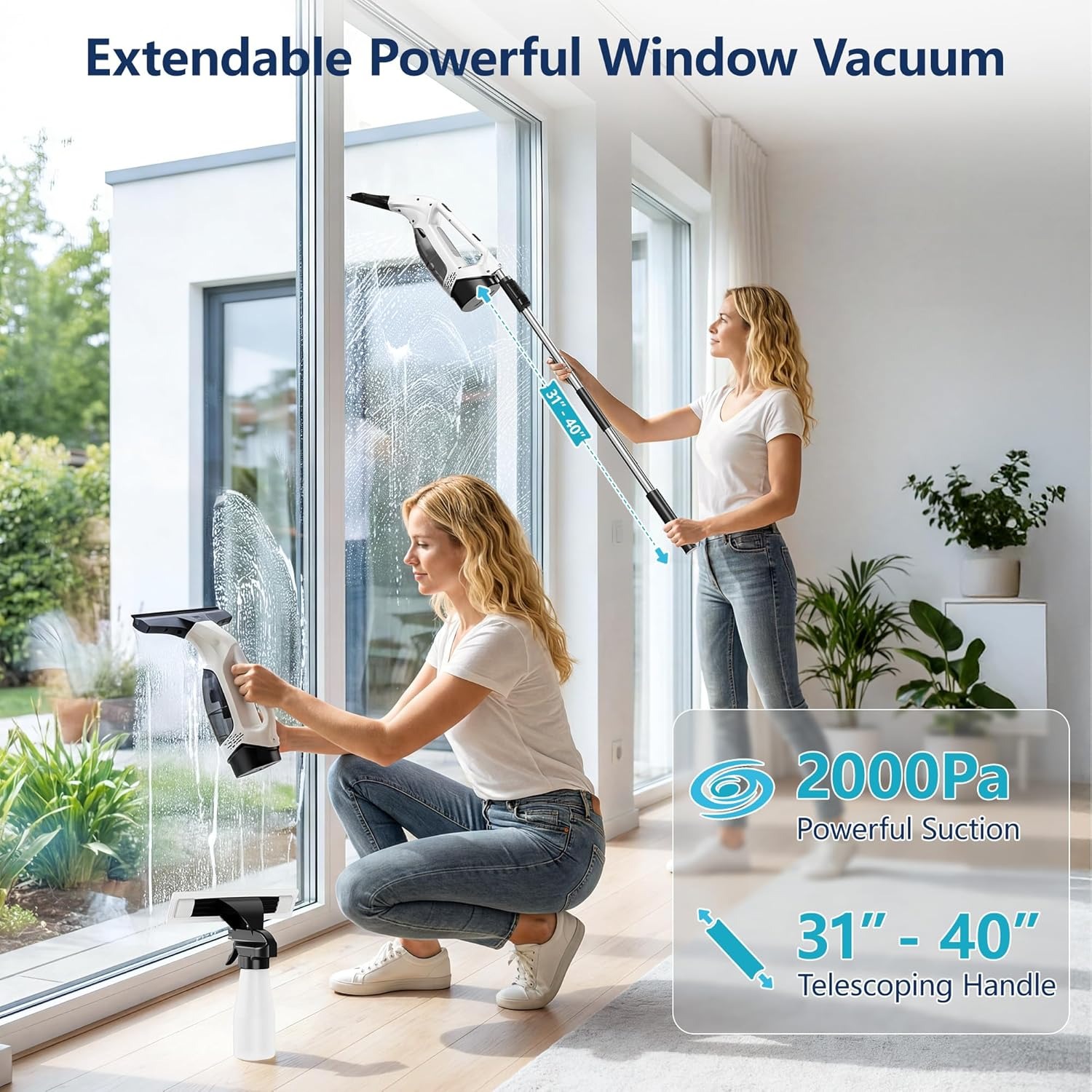 2000Pa Handheld Window Vacuum  - огляд і ціна Collectible & Vintage Dolls For Halloween