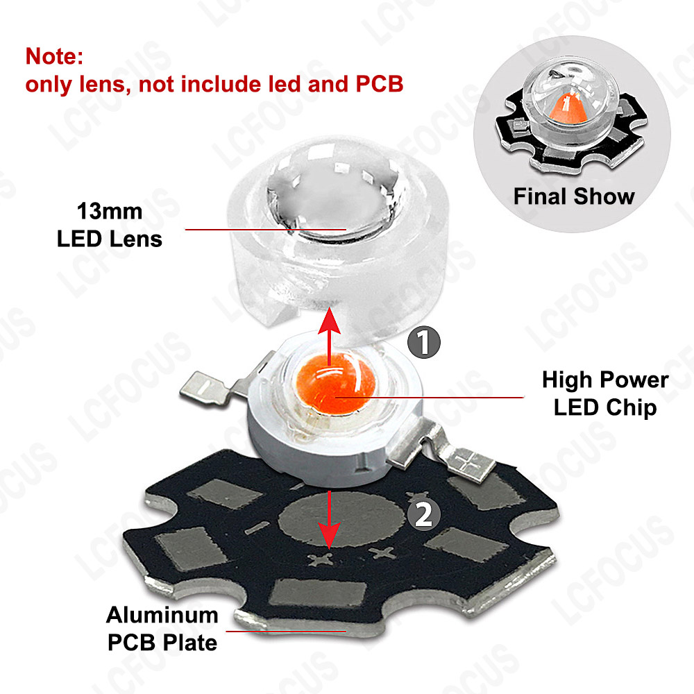 1W 3W 5W Mini LED Lens 15 30 4 - огляд і ціна Darkroom Enlarger Lens