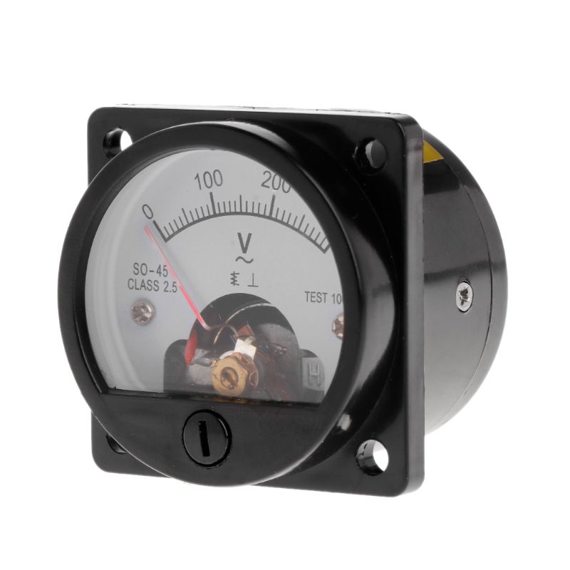 Voltmeter SO-45 AC 0-300V Roun - огляд і ціна Analog Meter Gauge