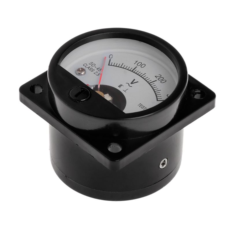 Voltmeter SO-45 AC 0-300V Roun - огляд і ціна Analog Meter Gauge
