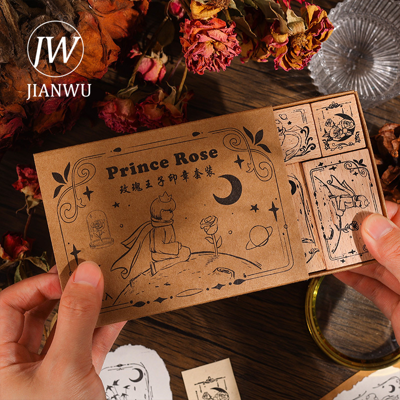 JIANWU 6 Pcs/set Rose Prince S - огляд і ціна Vintage Collectible Magazines
