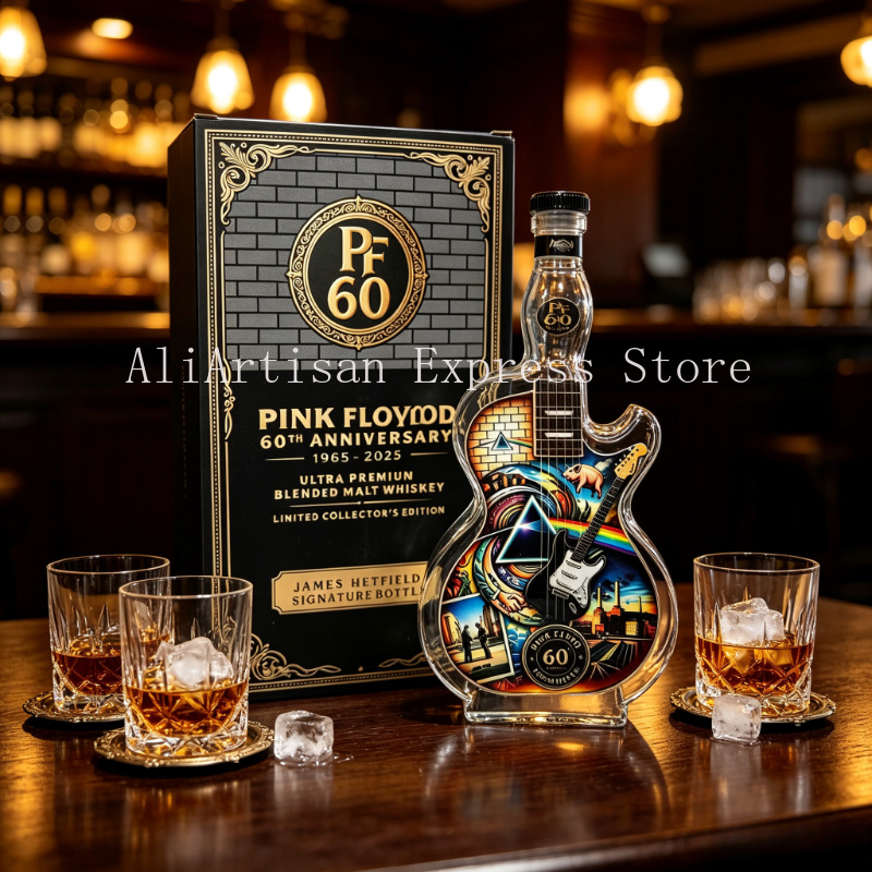 Vintage Rock Style Guitar-Axe  - огляд і ціна Vintage Collectible Liquor Bottles