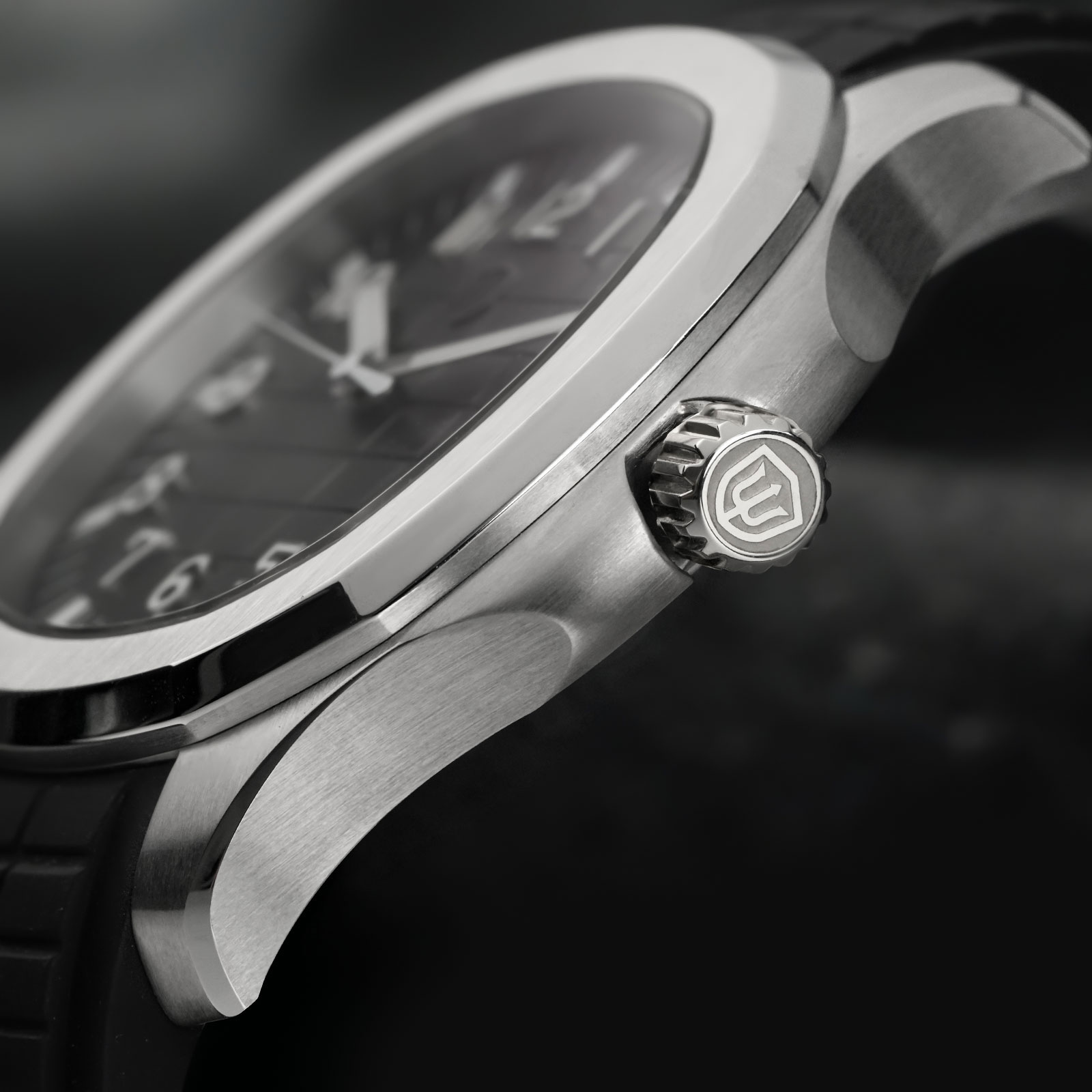 Watchdives WD008 38mm Dive Men - огляд і ціна Vintage Watch Crystal