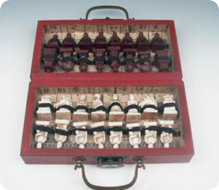 Foldable Vintage Chess Set Boa - огляд і ціна Vintage Collectible Board Games