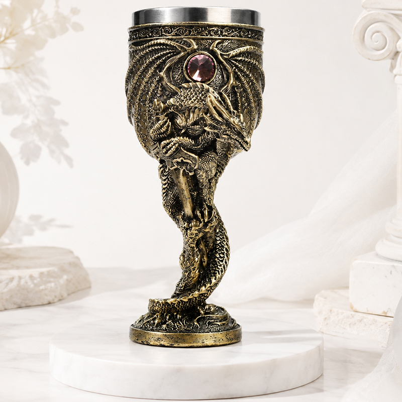 Vintage Dragon Goblet Stainles - огляд і ціна Collectible Vintage Wine