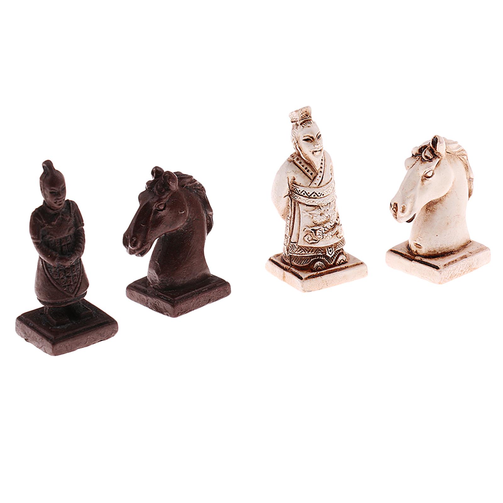 32Pcs/Set Resin Traditional Ch - огляд і ціна Vintage Collectible Board Games