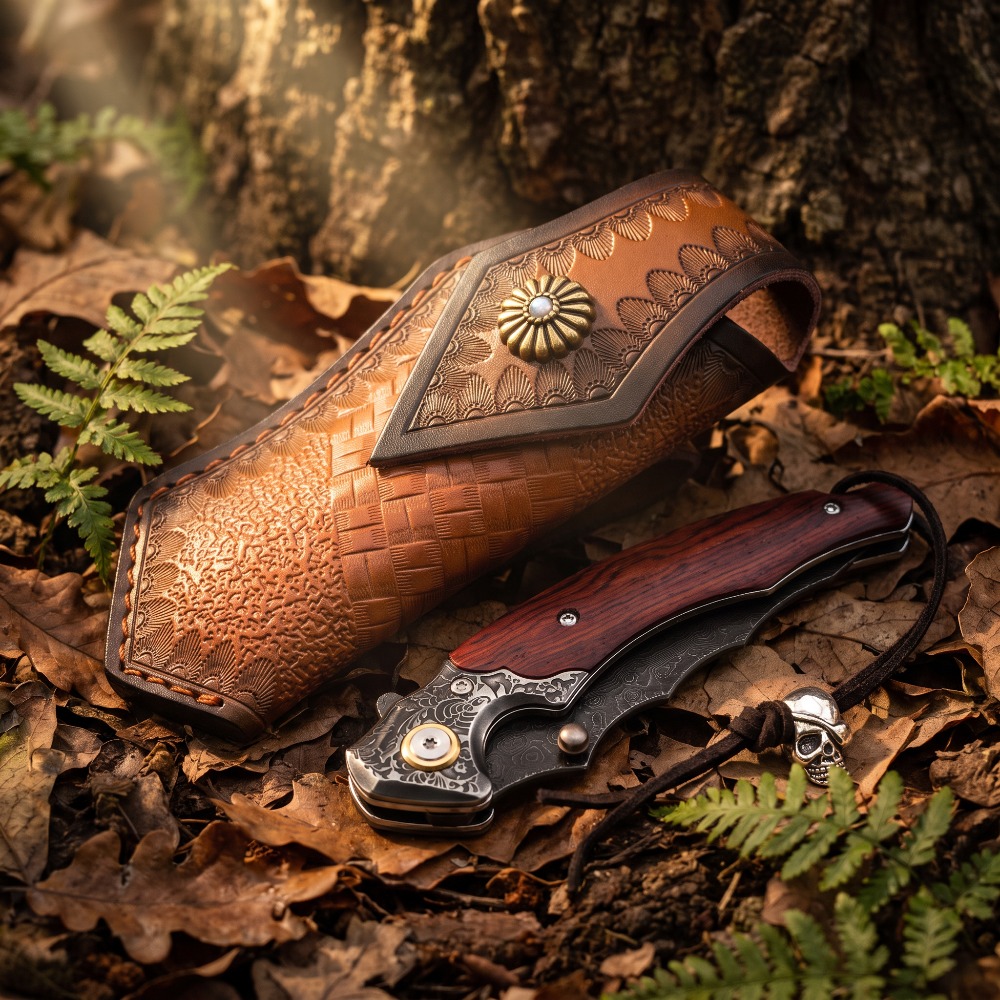 Vintage Engraved Foldable Knif - огляд і ціна Vintage Collectible Pocket Knives