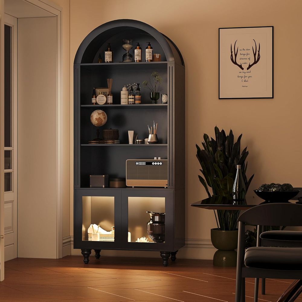 Wooden Arched Display Storage  - огляд і ціна Collectible & Vintage Dolls For Halloween