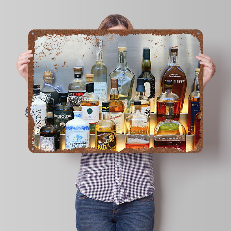 Liquor Bottle Collection Poste - огляд і ціна Vintage Collectible Liquor Bottles