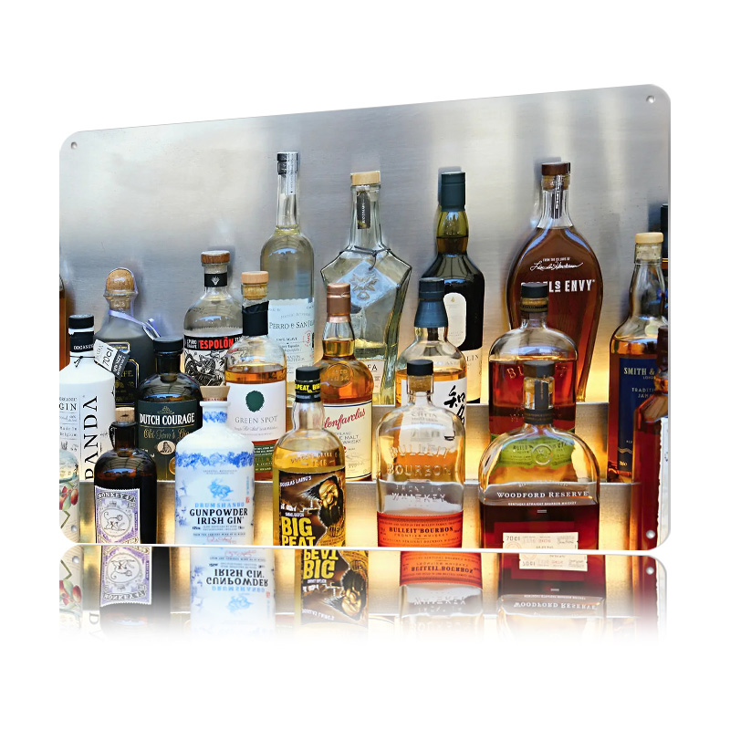 Liquor Bottle Collection Poste - огляд і ціна Vintage Collectible Liquor Bottles