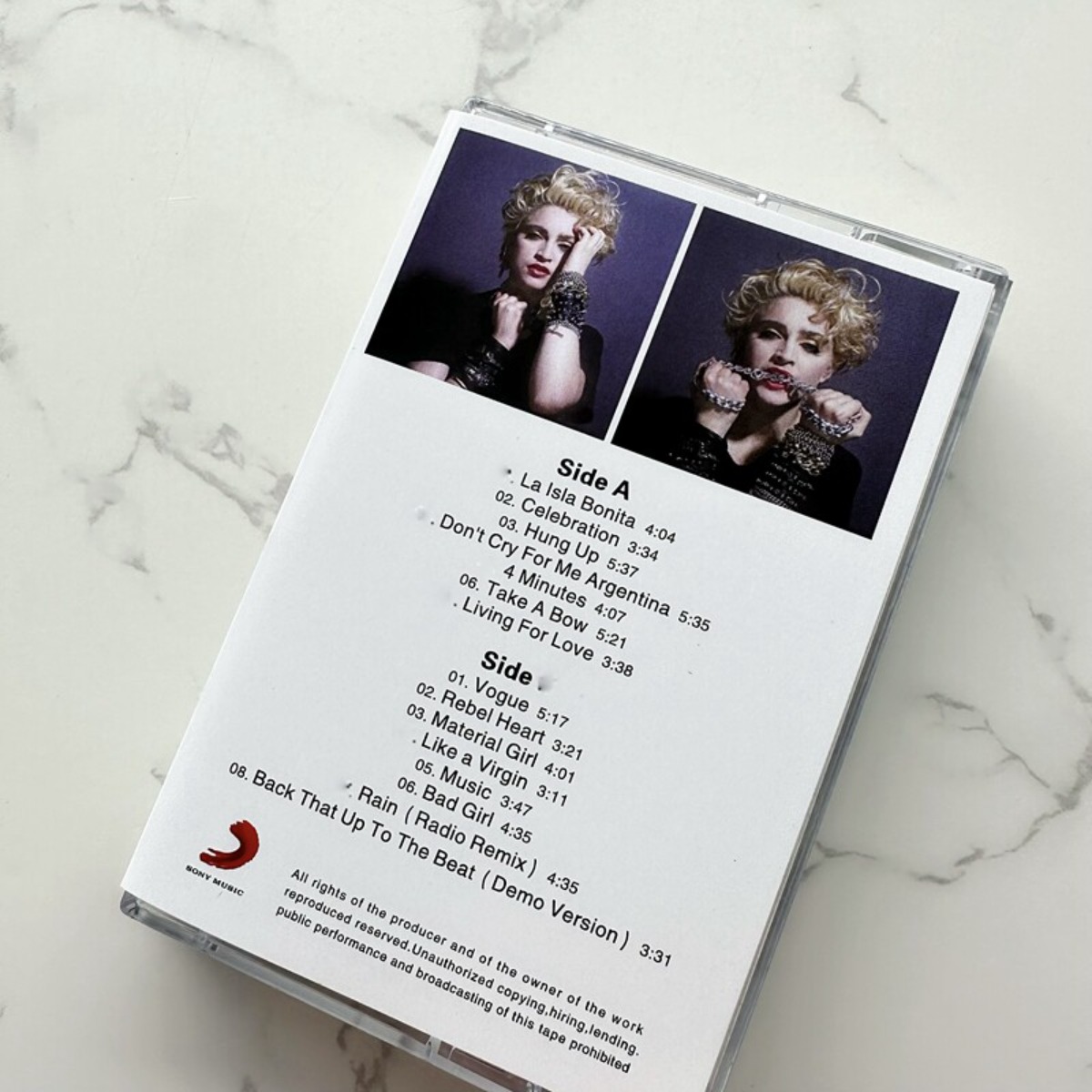 Madonna Classic Pop Music Cass - огляд і ціна Vintage And Collectible